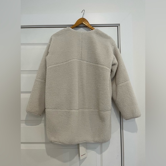 NWT Lululemon Collarless Textured Fleece Full Zip - Picture 2 of 6